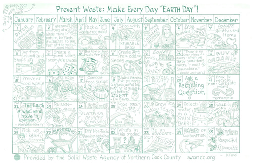 Environmental Tips Calendar